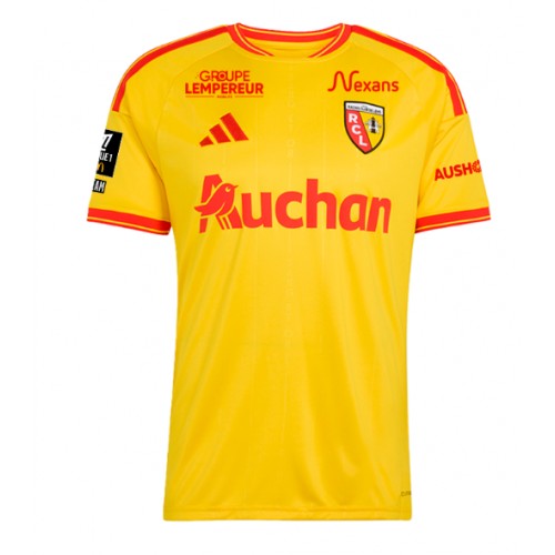 Stroje piłkarskie RC Lens Koszulka Podstawowej 2026-27 Krótki Rękaw
